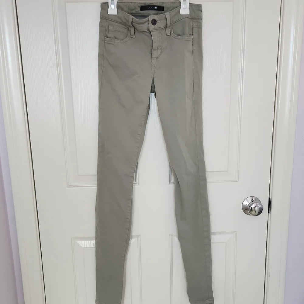 Joe's Jeans Women's Mid Rise Jeggings - Sage Olive - Picture 2 of 8